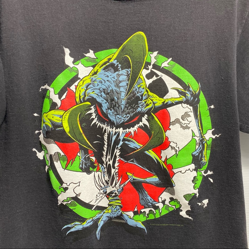 Vintage Violator Spawn Comic T-Shirt 👕 (Size Large) Todd Mcfarlane Movie - Picture 4 of 7